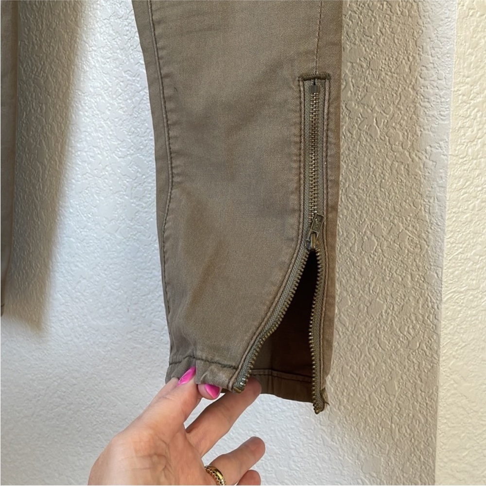 Moss Green Anthropologie Pants - Picture 3 of 4